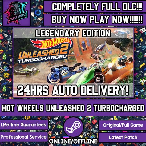 Hot Wheels Unleashed Turbocharged Auto Delivery Steam Online Offline Full Dlc Cyber