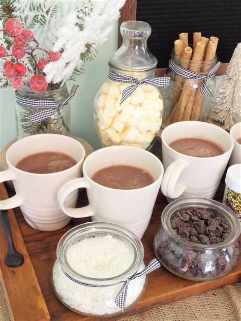 DIY Christmas Hot Cocoa Bar Kara S Party Ideas Hot Cocoa Bar