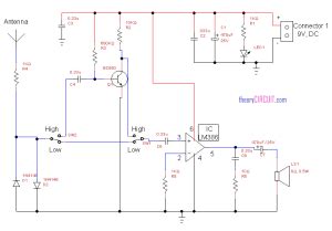 RF signal detector circuit