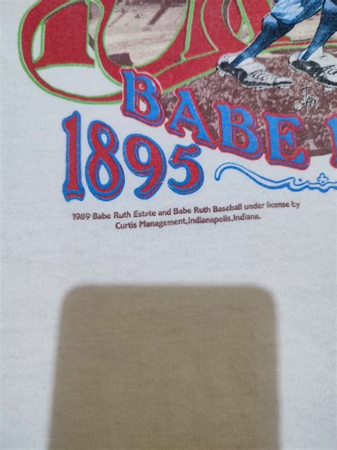 Vintage Babe Ruth Men S Fashion Tops Sets Tshirts Polo Shirts On Carousell