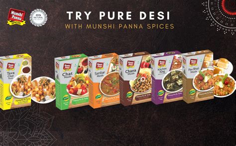 munshi panna brand fresh special salad masala powder kg pack