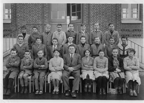 Photo de classe 5 Allemand de 1956 Lycée Gay Lussac Copains d avant