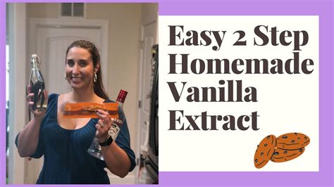 Super Easy How To Make Homemade Vanilla Extract Youtube