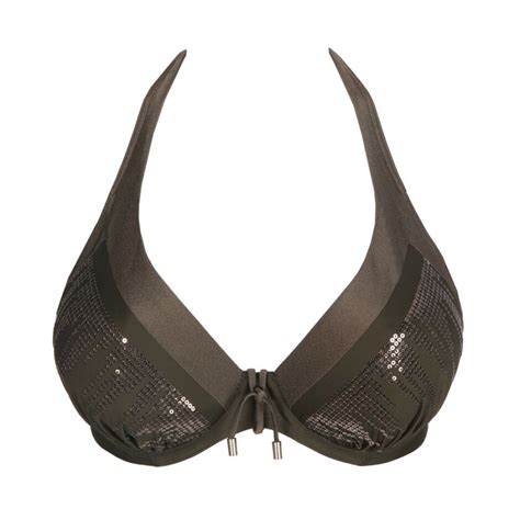 Bikini Top Overdele Primadonna Aracruz Plunge Bikini Kaki