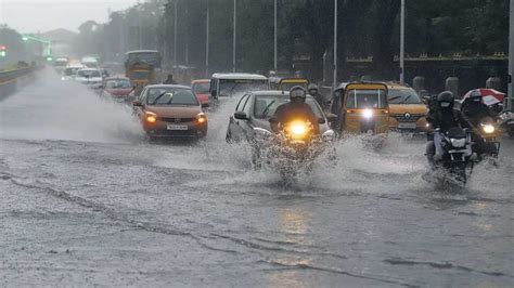 chennai rain update heavy downpour    days red alert issued