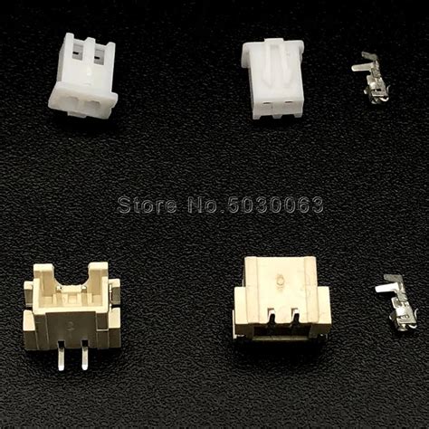 Sets Xh Vertical P Pin Xh Mm Pitch Smd Male Female Wire