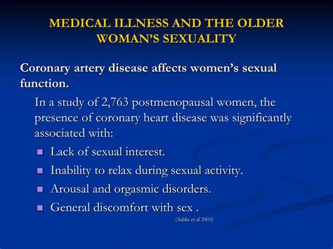 Ppt Lets Talk About Sex And The Older Woman Powerpoint Presentation Id