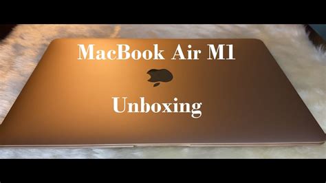 Unboxing Of MacBook Air M1 YouTube