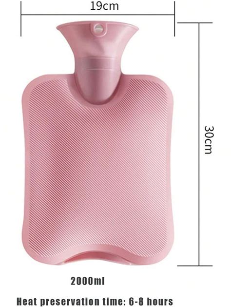 Pack Hot Water Bottle With Knit Cover L Hot Water Bottle For Hot And Cold Compresses Hands