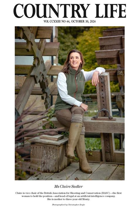 BASC vice chair Claire features in Country Life - BASC