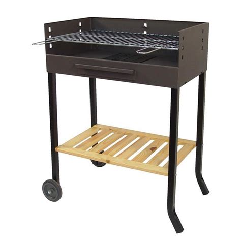 IMEX EL ZORRO 71405 Barbecue Avec Grille En Fer Et Roulettes 88 X 68 X