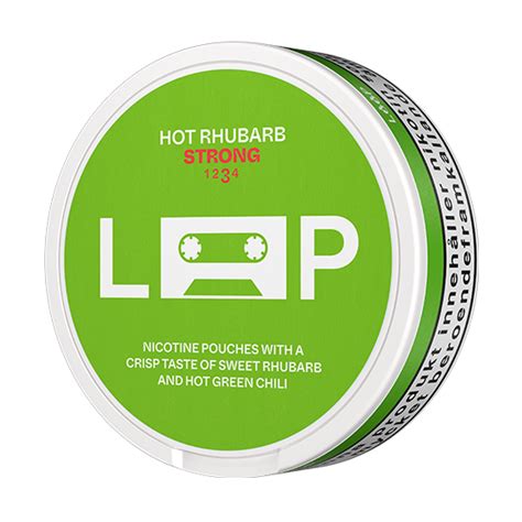 Loop Hot Rhubarb Strong Snusmarkt