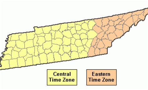 Time Zone Map For Tennessee Theme Loader