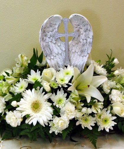 Angel Wings Centerpiece Angel Wings Centerpiece Sympathy Flowers