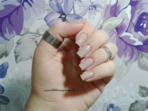 Blog Iathila Marques Unhas da Semana Nude Clássico Impala