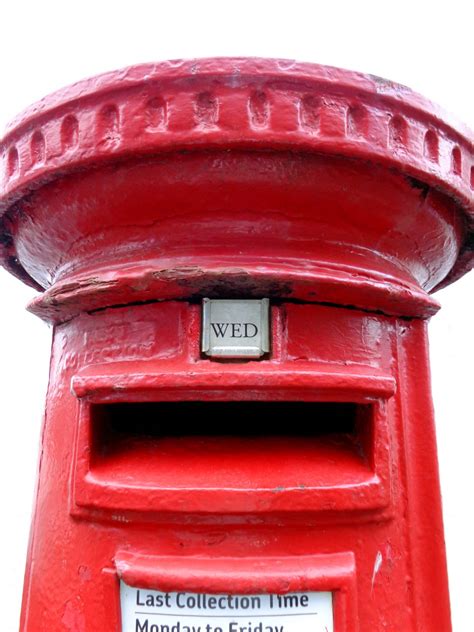 Red British Post Box Free Stock Photo - Public Domain Pictures