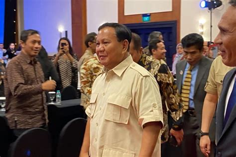 Prabowo Sebut Sudah Susun Masterplan Bersama Tim Jokowi Antara News