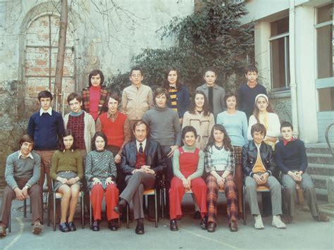 Photo de classe 5ème de 1972 Collège Gay lussac Copains d avant