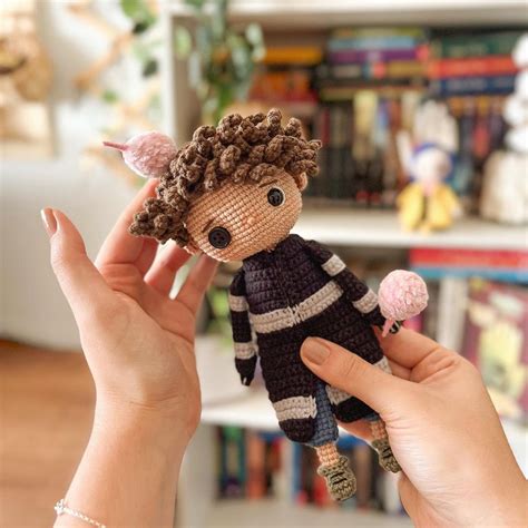 Coraline And Wybie Crochet Coraline Crochet Doll Coraline Jones