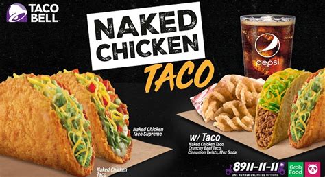 Taco Bell Goes Bold And Fearless With Its Newest Innovation The Naked Chicken Taco Orange