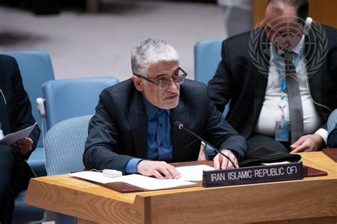 Security Council Meets On Situation In Middle East Un Photo