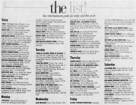 Lou Rawls The Concert Database