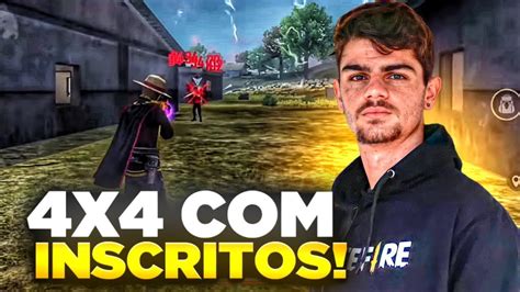 Live Ff Free Fire Ao Vivo X X Inscritos Rg Revela