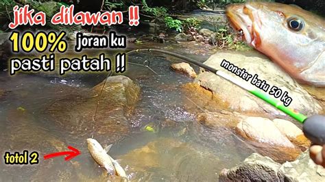 AWAS BAHAYA MONSTER DI DASAR SUNGAI NGAMUK MANCING IKAN HAMPALA DI