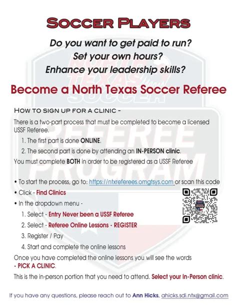 how to become a ref for soccer