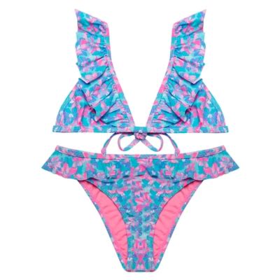 H2O WEAR Traje de Baño Teens Niña Bikini UV30 H2O Wear Azul falabella