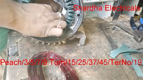 How To Rewinding Single Phase Motor Part 1 Youtube