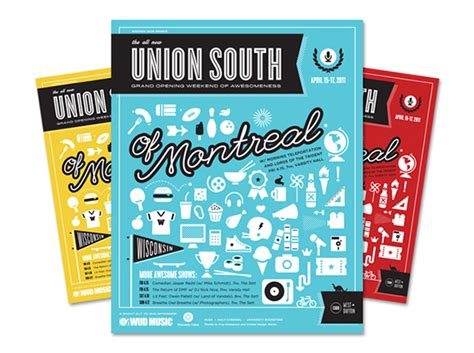 Uw Madison Union South Event Poster On Behance