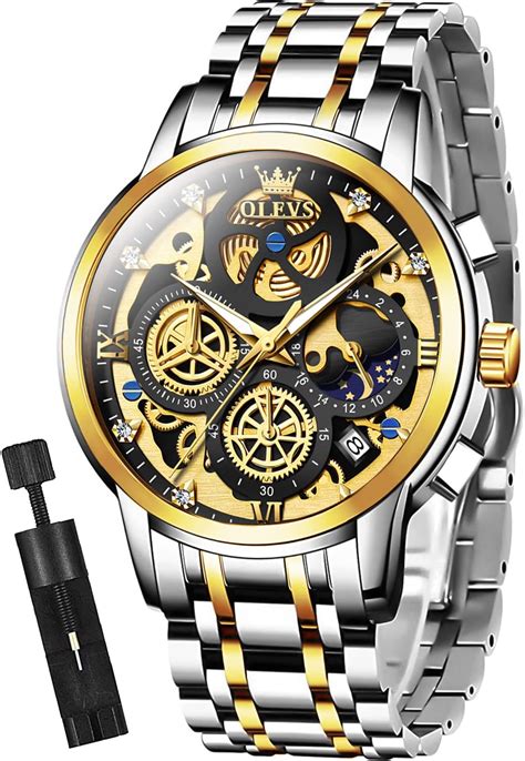 Fashion Men S Luxury Stainless Steel Analog Quartz Sport Wrist Watch