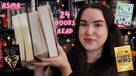 ASMR All The Books I Ve Read So Far This Year January March Wrap Up