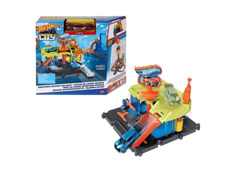 Pista Hot Wheels City Lava Rapido Da Cidade Car Wash Mattel HDR27 em Promoção é no Buscapé