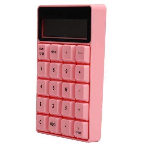 2.4G Wireless Number Pad Numpad Numeric Keypad Keyboard Calculator W ...