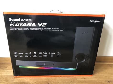 Creative Sound Blaster Katana V2: Gaming soundbar in test