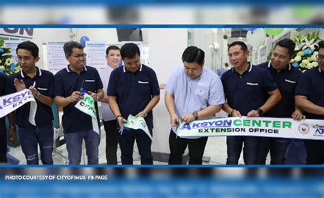 Rep Aj Advincula Opens Imus Extension Office