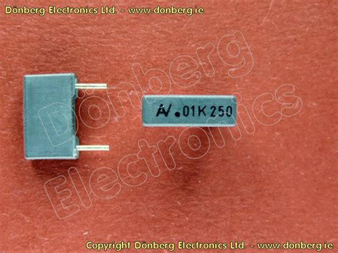 capacitor nf  miniature metallised capacitor poly
