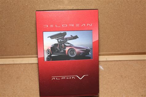 Mattel Creations Hot Wheels X DeLorean DMC 12 Alpha5 Collector Set La Paz County Sheriff S