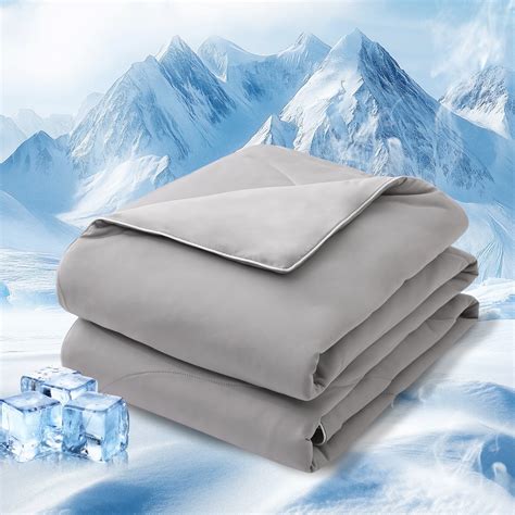 Yalamila Cooling Comforter King Size Cooling Blanket For Hot Sleepers And Night Sweats