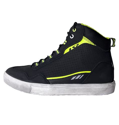 Bota Para Moto Ls Zoe Para Hombre Negro Amarillo Direli Motos