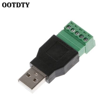 Ootdty Usb Female Naar Schroef Connector Usb Plug Grandado