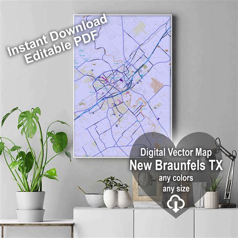 map of new braunfels tx 4