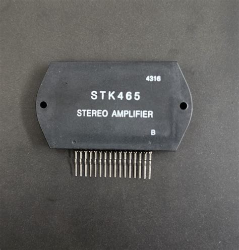 Ic Stk Stk Stereo X W Audio Amplifier Lazada Indonesia