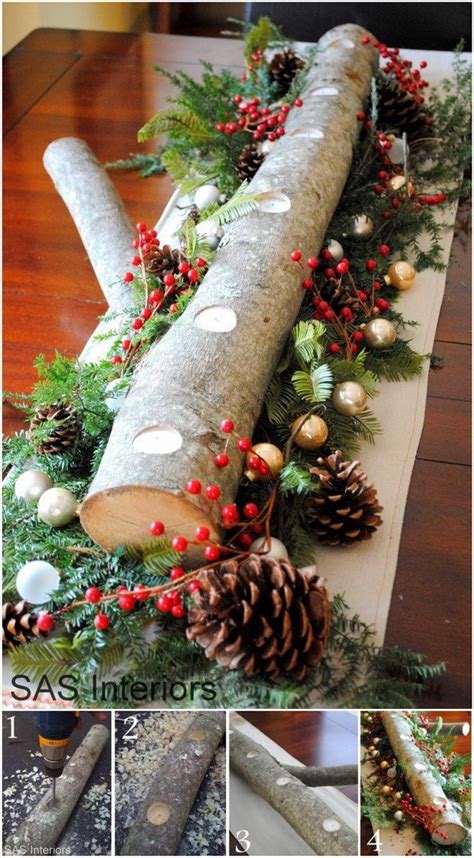 50 Beautiful Rustic Christmas Decorations Hative