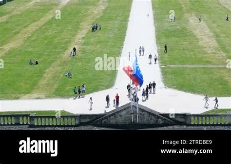 Chambord France Circa Elevated View From A Still Drone Of