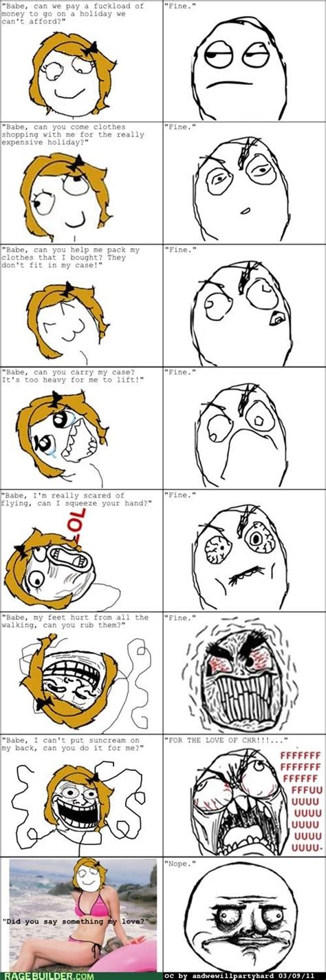 Babe Can We Pay A Fuckload Of Money To Go On A Holiday We Can T Afford Fine Babe Can