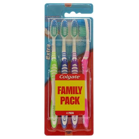 Colgate Extra Clean Family Pack Szczoteczka do zębów 4 szt Sklep