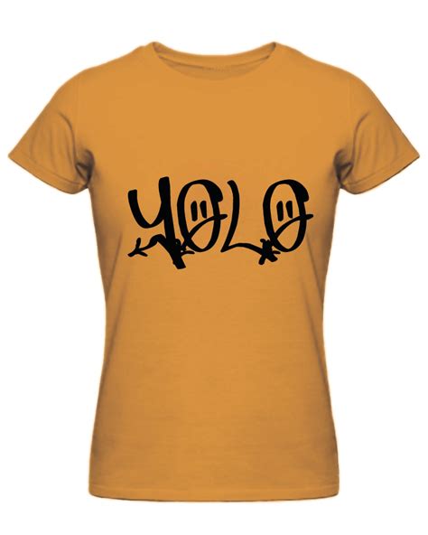 T Shirt Femme Yolo Graffiti Patatee Boutique De T Shirts Pour Tous Les Goûts